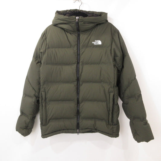 【中古】THE NORTH FACE | ザ・ノースフェイス Belayer Parka ダウンジャケット ND91915 オリーブ サイズ：M