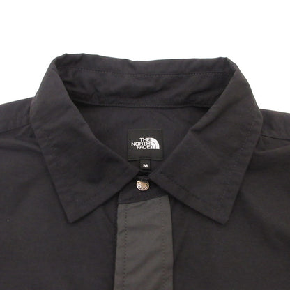 【中古】THE NORTH FACE | ザ・ノースフェイス S/S Nuptse Shirt 半袖シャツ NR22552 ブラック サイズ：M