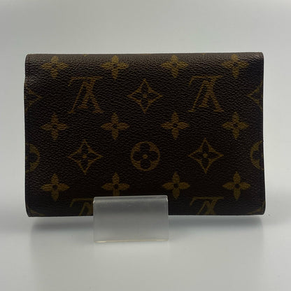 【中古】LOUIS VUITTON | ルイ・ヴィトン ポルトトレゾールエテュイパピエ 三つ折り財布 M61202