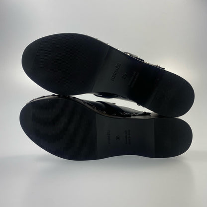 【中古】HERMES | エルメス ミュールカルロッタ サンダル 年式:2021S/S ブラック 23cm