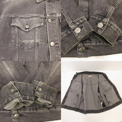 【中古】Palm Angels | パームエンジェルス デニム PMYE006S19344001 国内正規品 ブラック サイズ：S