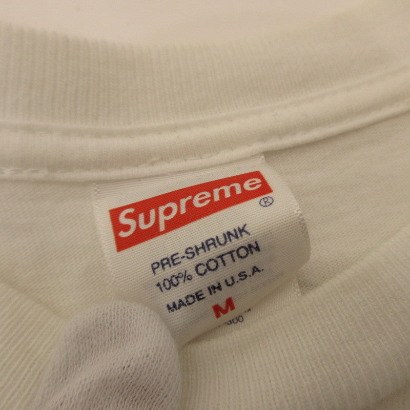 Supreme | Supreme Mark Leckey Greenscreen Tee Short-sleeved T-shirt White Size: M
