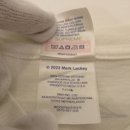 Supreme | Supreme Mark Leckey Greenscreen Tee Short-sleeved T-shirt White Size: M