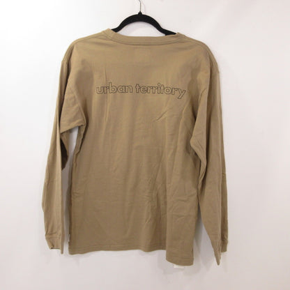 【中古】W)TAPS | ダブルタップス WTVUA LS TEE 長袖Ｔシャツ 211ATDT-LT01S ベージュ サイズ：1