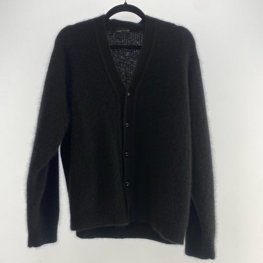 【中古】LAD MUSICIAN | ラッドミュージシャン RACCOON KNIT CARDIGAN カーディガン 2221-032 年式:2021A/W ブラック サイズ：44