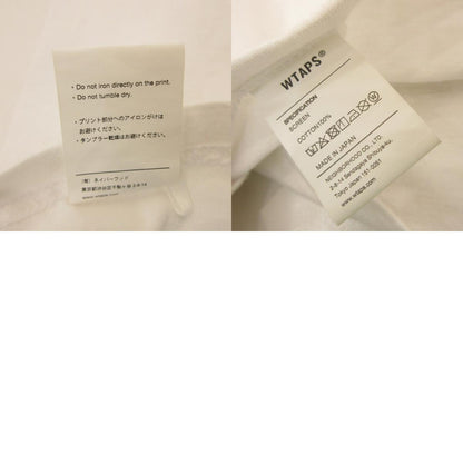 【中古】WTAPS | ダブルタップス EVIL TIP TEE 半袖Ｔシャツ 222PCDT-ST01S ホワイト サイズ：1