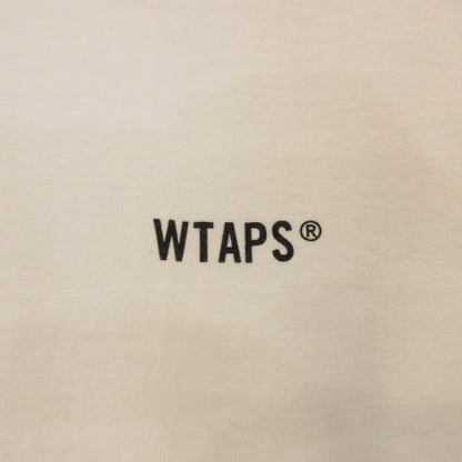 【中古】WTAPS | ダブルタップス EVIL TIP TEE 半袖Ｔシャツ 222PCDT-ST01S ホワイト サイズ：1