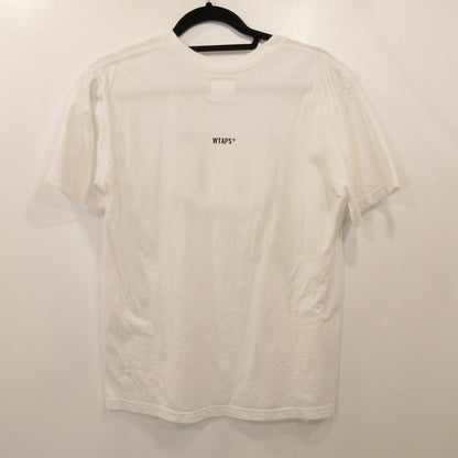 【中古】WTAPS | ダブルタップス EVIL TIP TEE 半袖Ｔシャツ 222PCDT-ST01S ホワイト サイズ：1