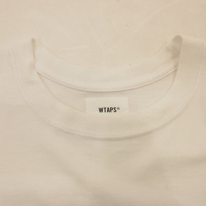 【中古】WTAPS | ダブルタップス EVIL TIP TEE 半袖Ｔシャツ 222PCDT-ST01S ホワイト サイズ：1