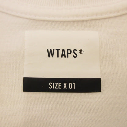 【中古】WTAPS | ダブルタップス EVIL TIP TEE 半袖Ｔシャツ 222PCDT-ST01S ホワイト サイズ：1