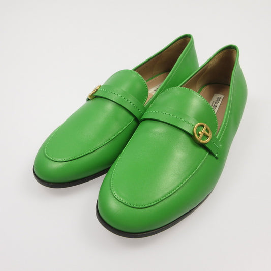 【中古】GIORGIO ARMANI | ジョルジオアルマーニ ローファー X1A060 グリーン