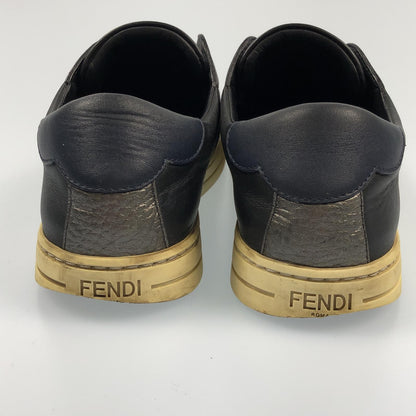 【中古】FENDI | フェンディ エラスティックバンド スニーカー 8E6592 サイズ:36(約23cm) ブラック
