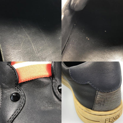 【中古】FENDI | フェンディ エラスティックバンド スニーカー 8E6592 サイズ:36(約23cm) ブラック