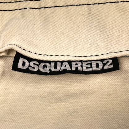 【中古】DSQUARED2 | ディースクエアード SEXY MERCURY JEAN デニムパンツ S71LB0736 2020S/S 国内正規品 ホワイト サイズ：48