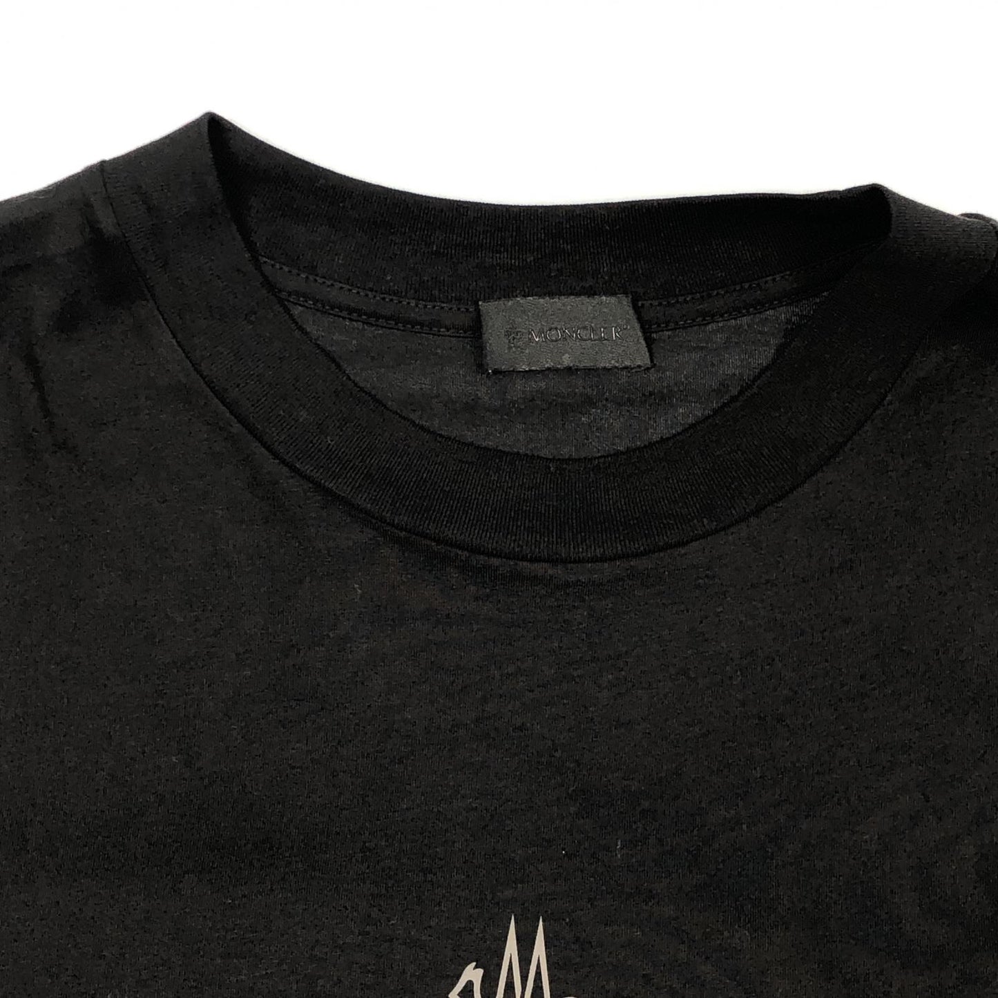 【中古】MONCLER | モンクレール SS T-SHIRT 半袖Ｔシャツ 8C00024 829H8 2025S/S 国内正規品 ブラック サイズ：L