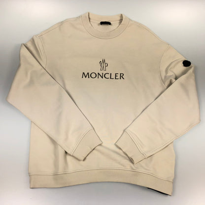 【中古】MONCLER | モンクレール MAGLIA GIROCOLLO スウェット 8G00013 899WD 2023S/S 国内正規品 グレー サイズ：M