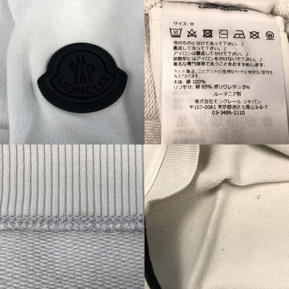 【中古】MONCLER | モンクレール MAGLIA GIROCOLLO スウェット 8G00013 899WD 2023S/S 国内正規品 グレー サイズ：M