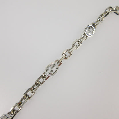 【中古】GUCCI | グッチ インターロッキングチェーン ブレスレット 620798