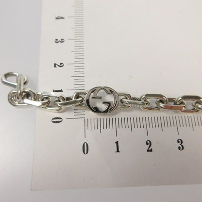 【中古】GUCCI | グッチ インターロッキングチェーン ブレスレット 620798