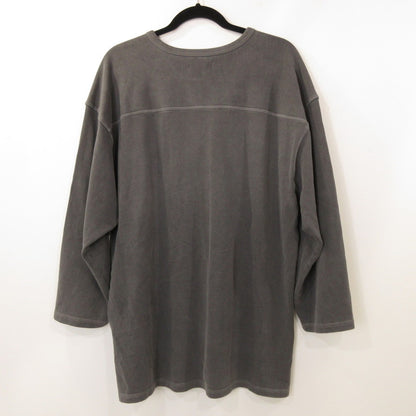 【中古】ERL | イーアールエル FOOTBALL TEE スウェット ERL07T007 2023A/W チャコールグレー サイズ：L