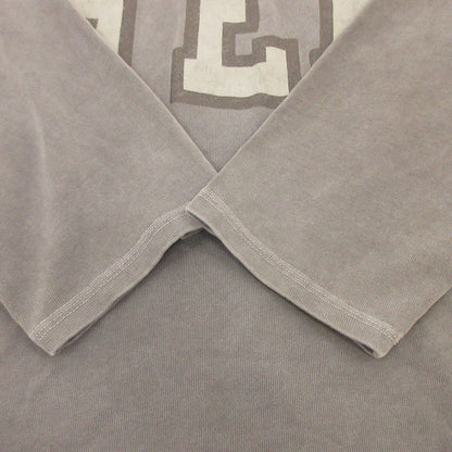 【中古】ERL | イーアールエル FOOTBALL TEE スウェット ERL07T007 2023A/W チャコールグレー サイズ：L