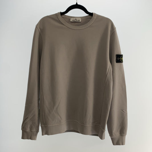【中古】STONE ISLAND | ストーンアイランド スウェット 811562420 国内正規品 2024S/S グレー サイズ：L
