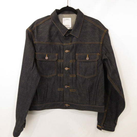 【中古】VISVIM | ビズビム SS 101X JKT UNWASHED デニム 0125105006001 ブルー サイズ：2