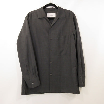 【中古】 LONG SLEEVE CAMP SHIRT 半袖シャツ S25T020-NKWS グレー サイズ：M