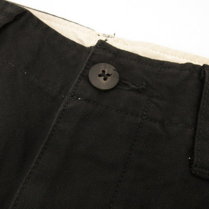 【中古】VISVIM | ビズビム EX WIDE CHINO PANTS パンツ 0125105008008 ワンウォッシュ加工 ブラック サイズ：2