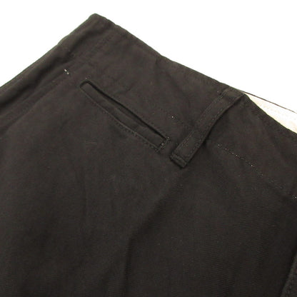 【中古】VISVIM | ビズビム EX WIDE CHINO PANTS パンツ 0125105008008 ワンウォッシュ加工 ブラック サイズ：2