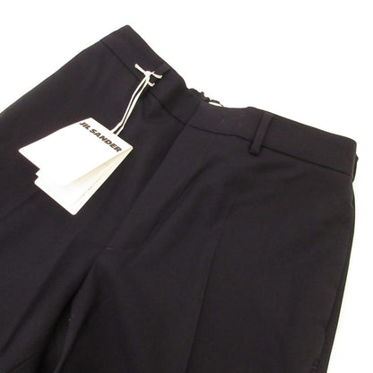 【中古】JIL SANDER | ジルサンダー ウールギャバジンテーパードパンツ その他ボトムス J21KA0011 J4002 国内正規品 ネイビー サイズ：44