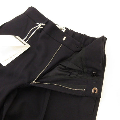 【中古】JIL SANDER | ジルサンダー ウールギャバジンテーパードパンツ その他ボトムス J21KA0011 J4002 国内正規品 ネイビー サイズ：44