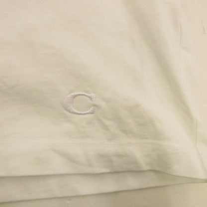 【中古】COACH | コーチ WOOD PECKER 半袖Ｔシャツ C3394 ホワイト サイズ：M