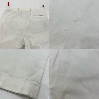 【中古】PRADA | プラダ パンツ 国内正規品 ホワイト サイズ：48