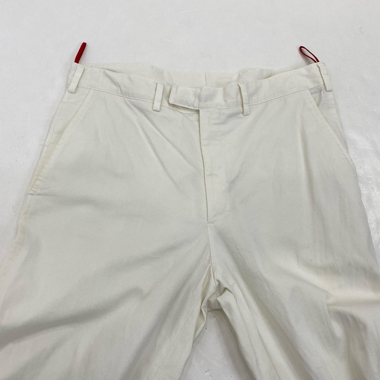 【中古】PRADA | プラダ パンツ 国内正規品 ホワイト サイズ：48