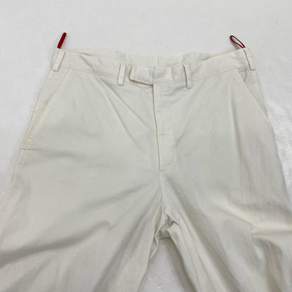 【中古】PRADA | プラダ パンツ 国内正規品 ホワイト サイズ：48