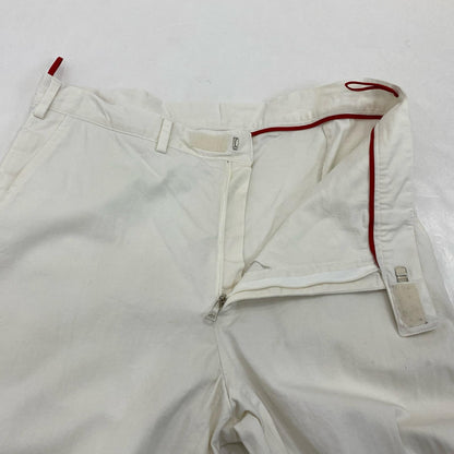 【中古】PRADA | プラダ パンツ 国内正規品 ホワイト サイズ：48