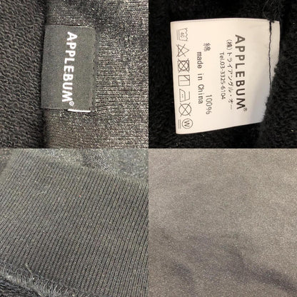 【中古】APPLE BUM | アップルバム Airbrush Crew Sweat スウェット 2420404 2025S/S ブラック サイズ：XL