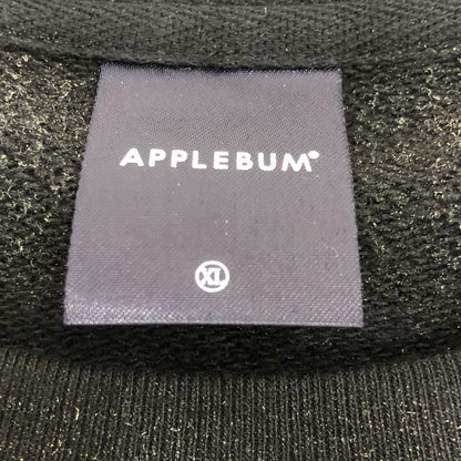 【中古】APPLE BUM | アップルバム Airbrush Crew Sweat スウェット 2420404 2025S/S ブラック サイズ：XL