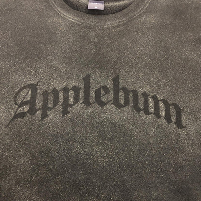 【中古】APPLE BUM | アップルバム Airbrush Crew Sweat スウェット 2420404 2025S/S ブラック サイズ：XL