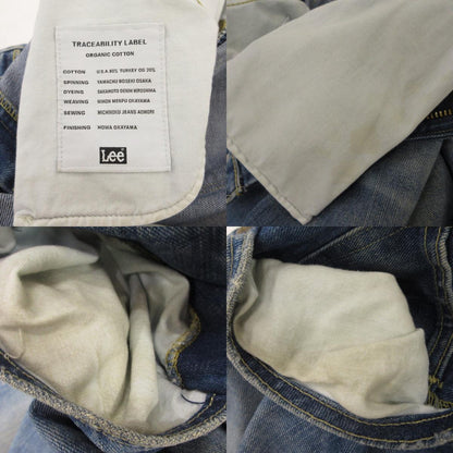 【中古】Lee | リー AMERICAN RIDERS 102 ブーツカット デニムパンツ LM8102 ネイビー サイズ：32