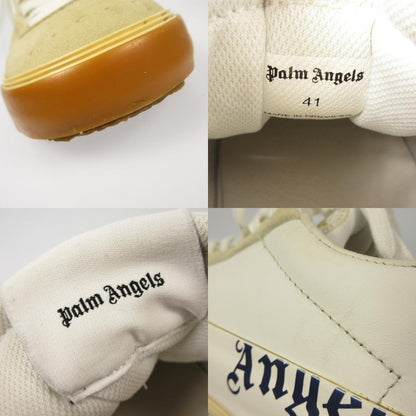 【中古】Palm Angels | パームエンジェルス VULCANIZED SUEDE スニーカー PMIA065F21LEA001 ホワイト