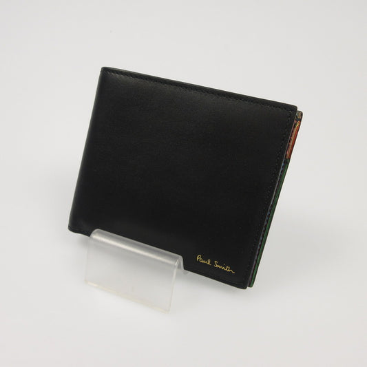 【中古】Paul Smith | ポール・スミス 二つ折り財布 M1A4833 BMULTI 79 ブラック