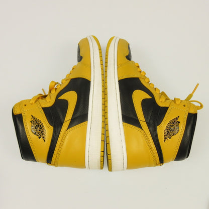 【中古】NIKE | ナイキ AIR JORDAN 1 RETRO HIGH OG POLLEN スニーカー 555088-701 イエロー 26.5cm