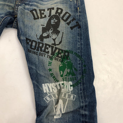 【中古】HYSTERIC GLAMOUR | ヒステリックグラマー デニムパンツ 0241AP19 2014S/S W:29 ブルー
