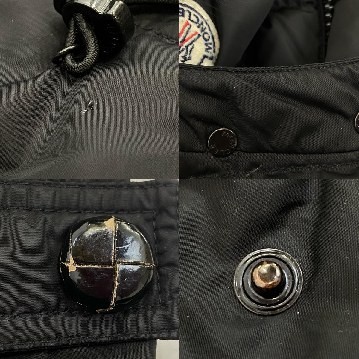 【中古】MONCLER | モンクレール BRYONE ダウンジャケット 4537025 国内正規品 ｻｲｽﾞ:00 ブラック