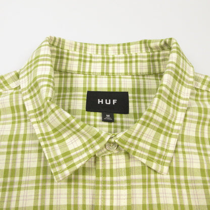 【中古】HUF | ハフ Total Eclipse Plaid Shirt 半袖シャツ SP25 BU00238 2025S/S サイズ：M