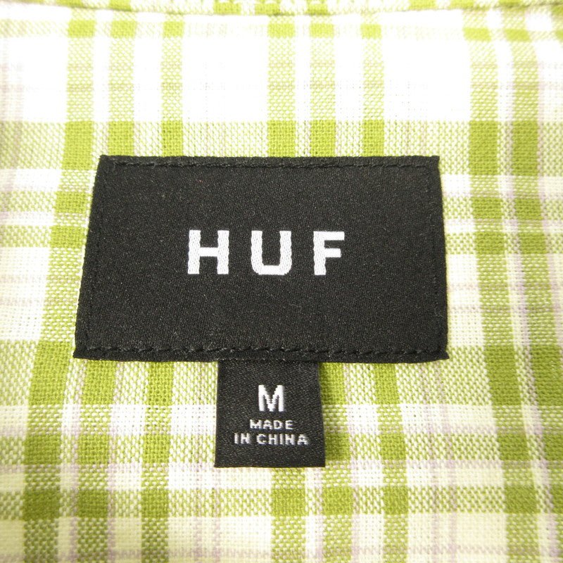 【中古】HUF | ハフ Total Eclipse Plaid Shirt 半袖シャツ SP25 BU00238 2025S/S サイズ：M