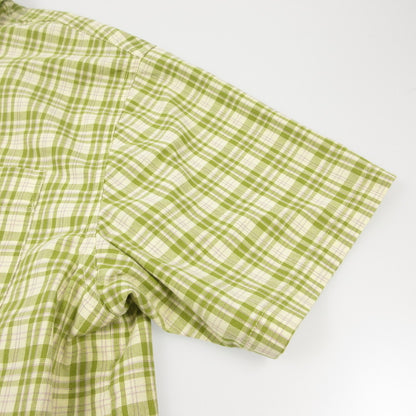 【中古】HUF | ハフ Total Eclipse Plaid Shirt 半袖シャツ SP25 BU00238 2025S/S サイズ：M