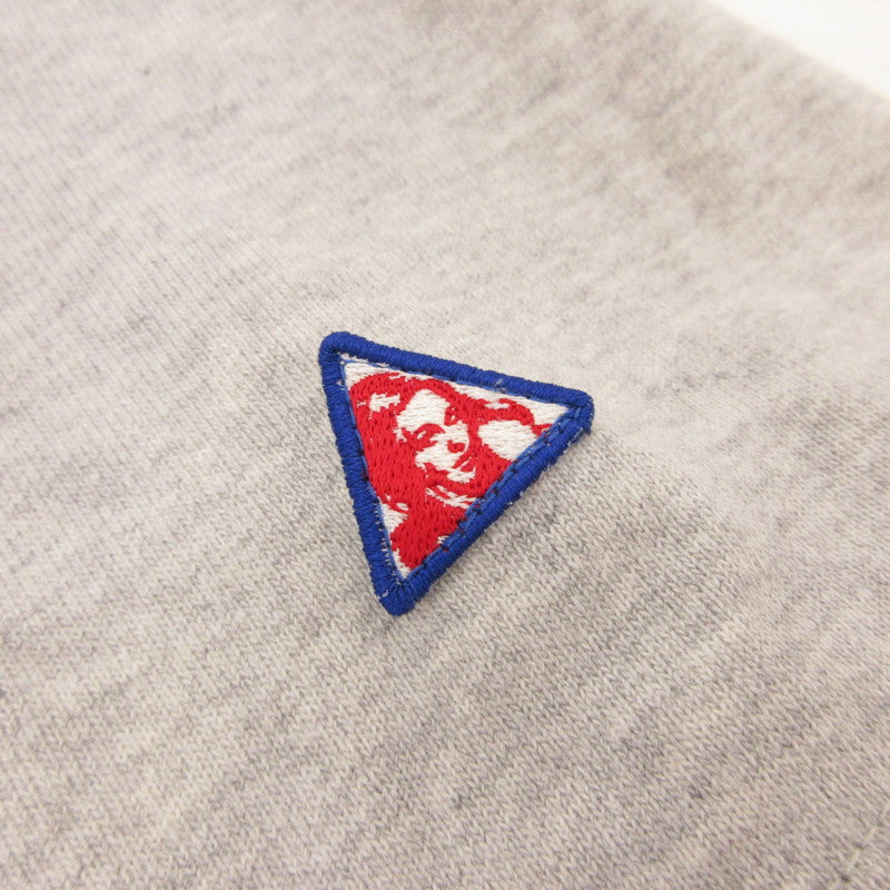【中古】HYSTERIC GLAMOUR | ヒステリックグラマー HYSTERIC EVIL’S 衿付きスウェット スウェット 02251CS05 グレー サイズ：L